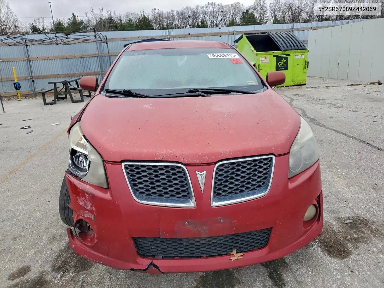 5Y2SR67089Z442069 2009 Pontiac Vibe Gt