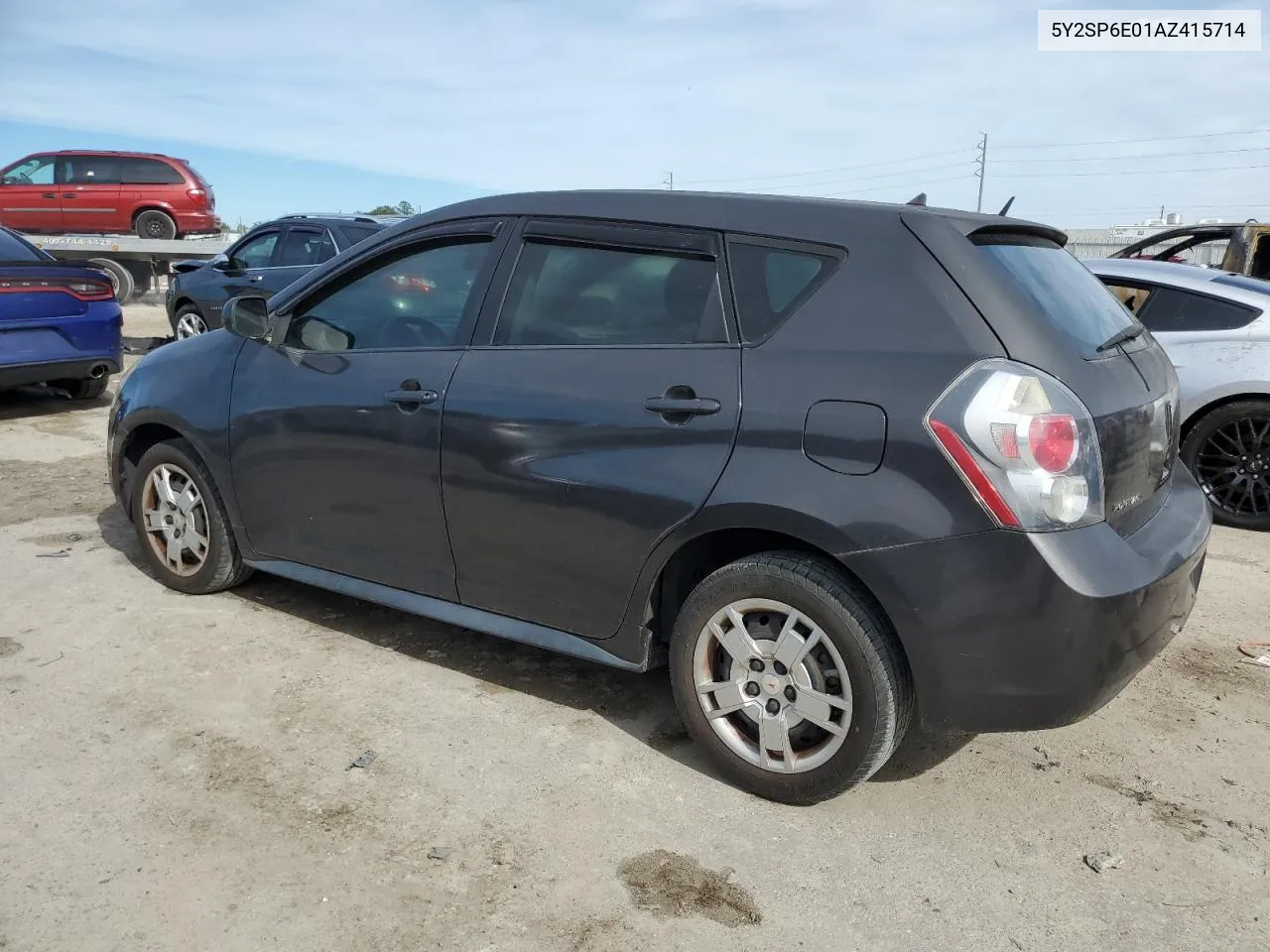 2010 Pontiac Vibe VIN: 5Y2SP6E01AZ415714 Lot: 39200264