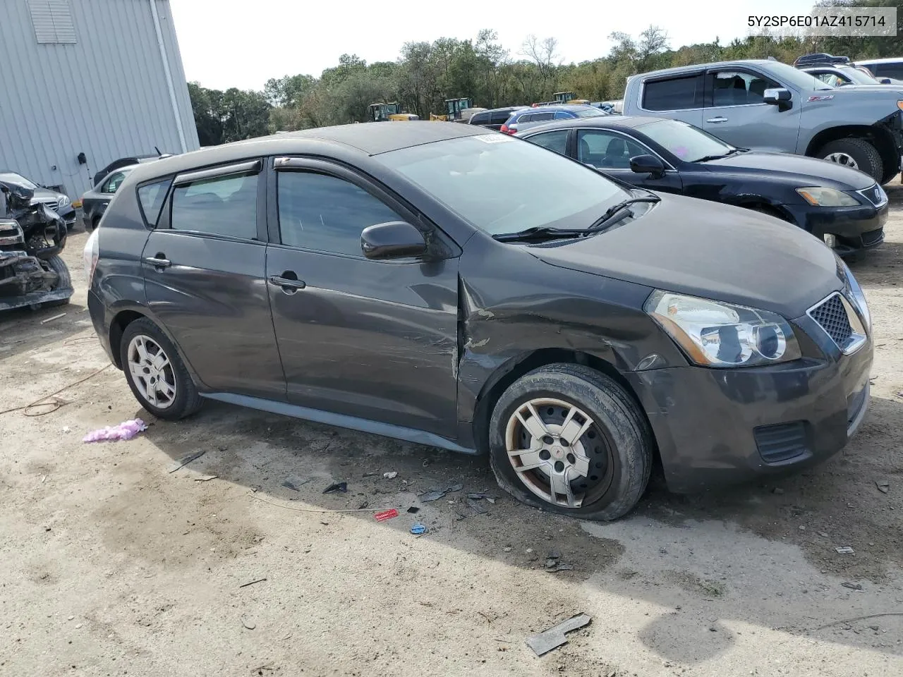 2010 Pontiac Vibe VIN: 5Y2SP6E01AZ415714 Lot: 39200264