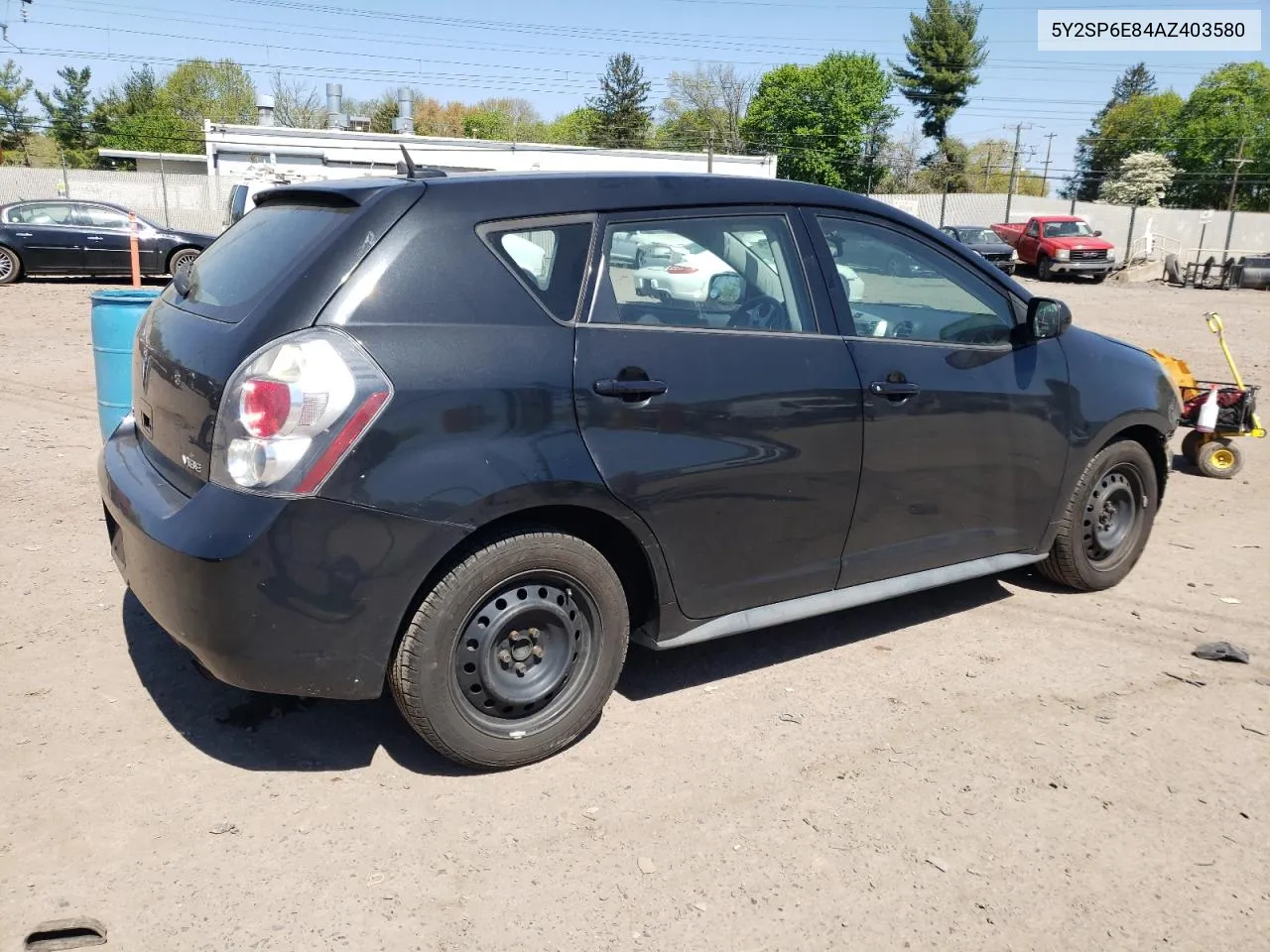 2010 Pontiac Vibe VIN: 5Y2SP6E84AZ403580 Lot: 52362674