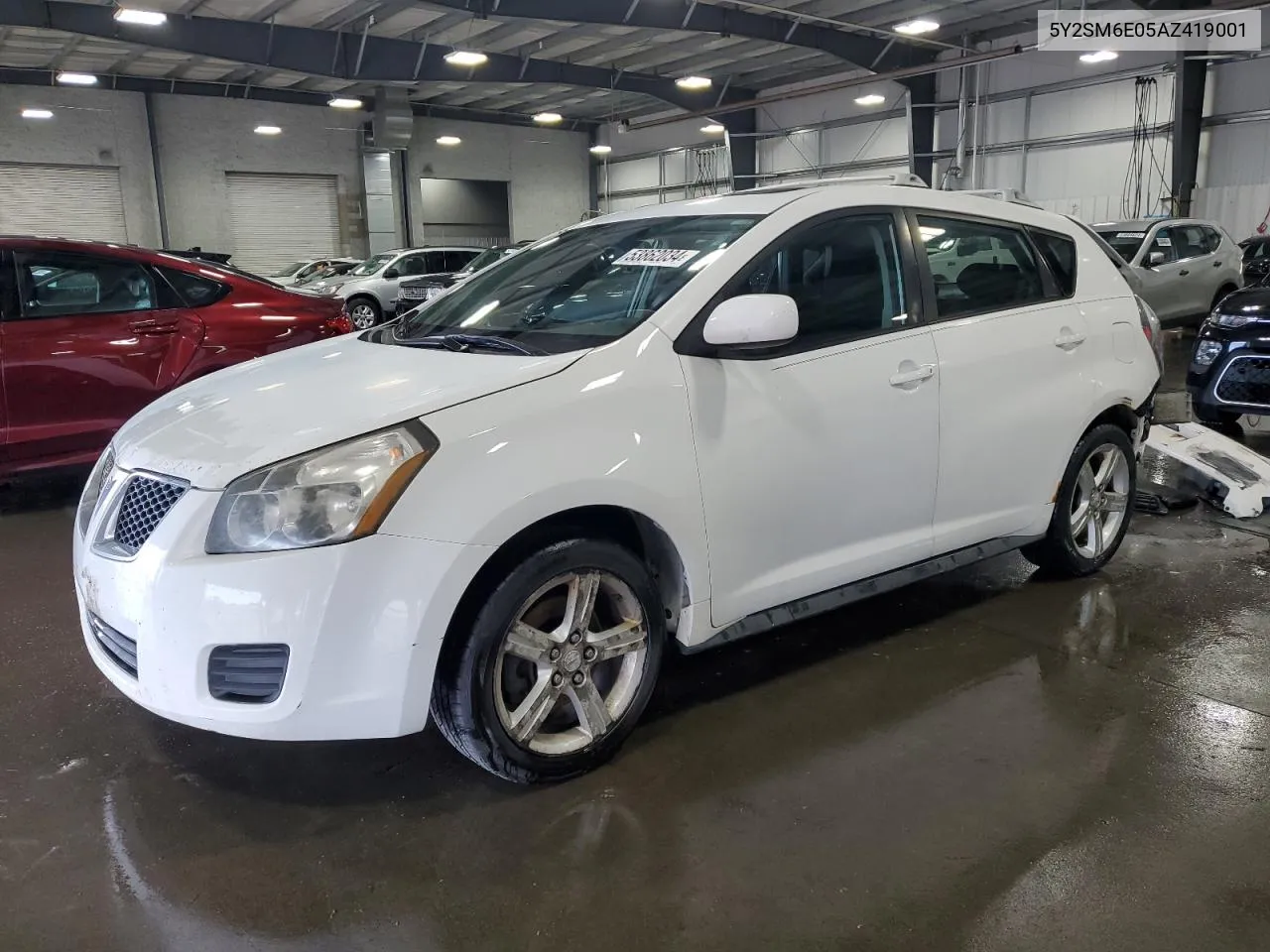 2010 Pontiac Vibe VIN: 5Y2SM6E05AZ419001 Lot: 53862034