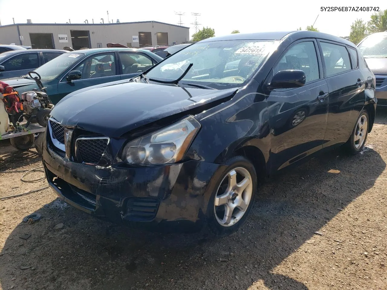 5Y2SP6E87AZ408742 2010 Pontiac Vibe