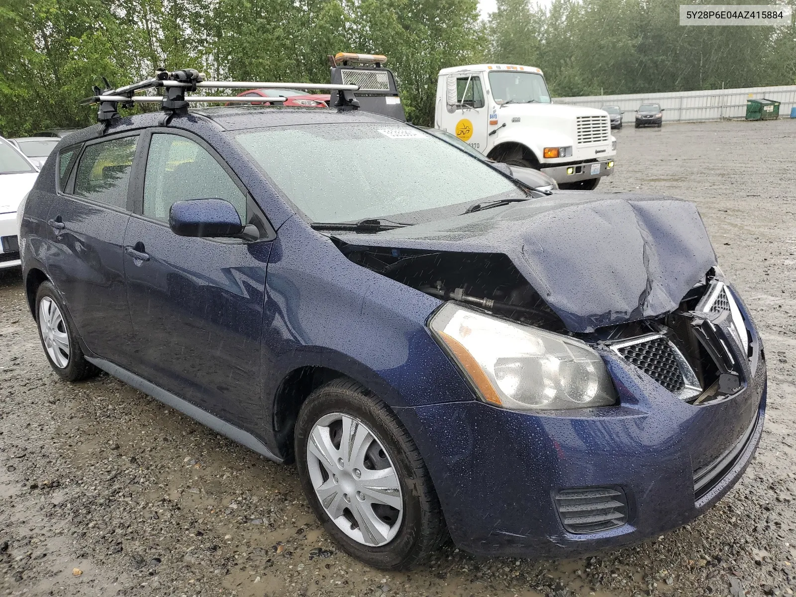 2010 Pontiac Vibe VIN: 5Y28P6E04AZ415884 Lot: 55355804