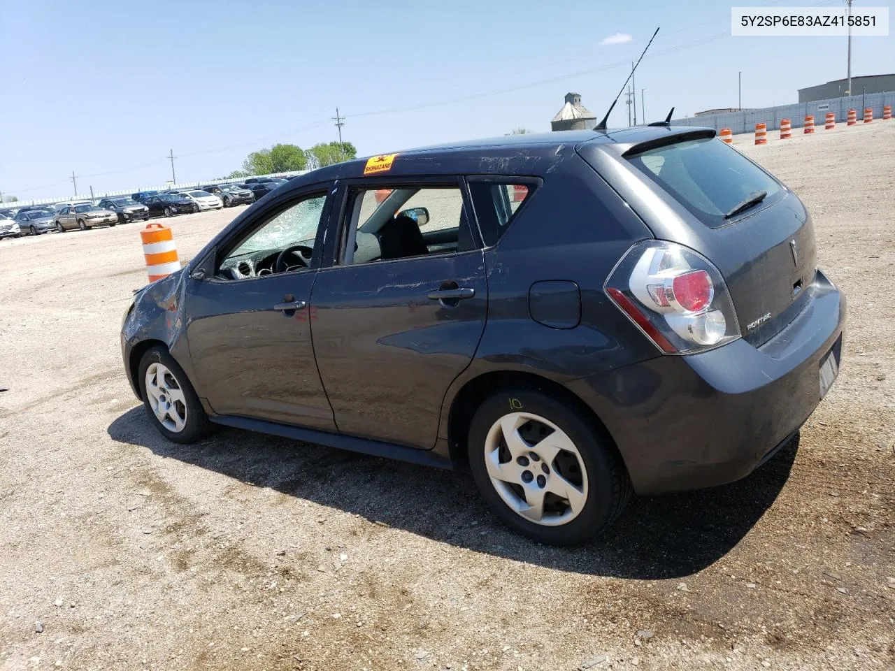 2010 Pontiac Vibe VIN: 5Y2SP6E83AZ415851 Lot: 55481384