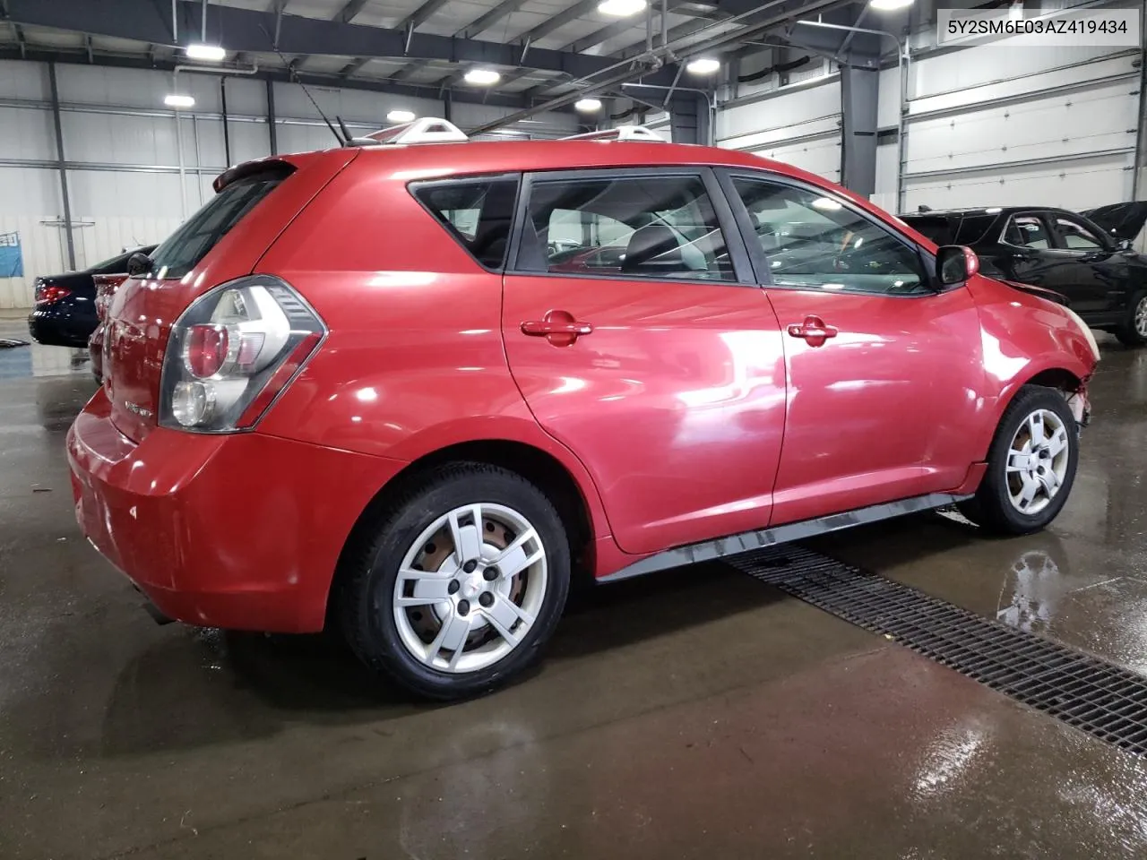 2010 Pontiac Vibe VIN: 5Y2SM6E03AZ419434 Lot: 55650734