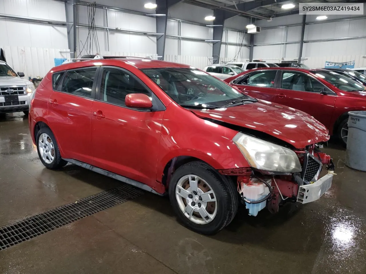 5Y2SM6E03AZ419434 2010 Pontiac Vibe