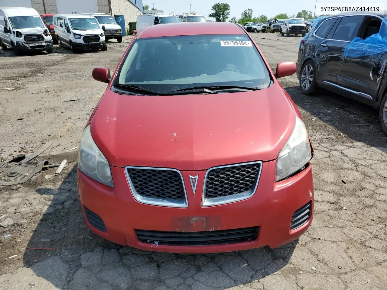 5Y2SP6E88AZ414419 2010 Pontiac Vibe