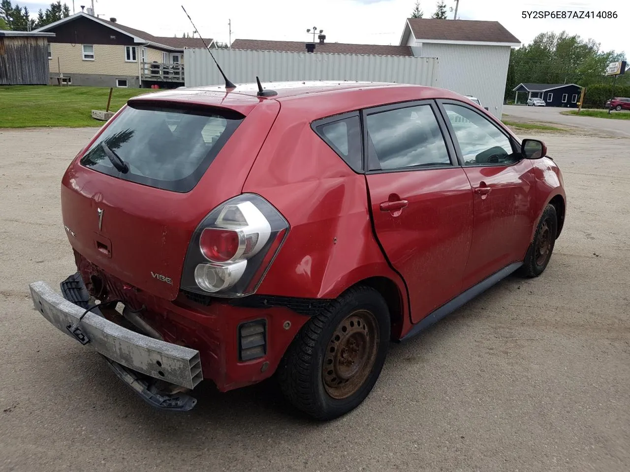 5Y2SP6E87AZ414086 2010 Pontiac Vibe