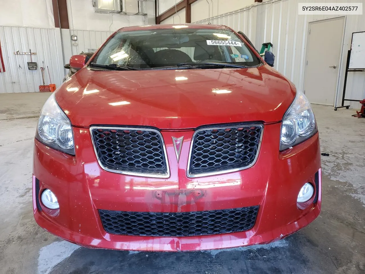 2010 Pontiac Vibe Gt VIN: 5Y2SR6E04AZ402577 Lot: 56655444