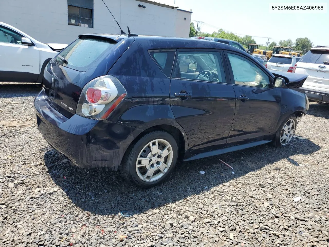 5Y2SM6E08AZ406968 2010 Pontiac Vibe