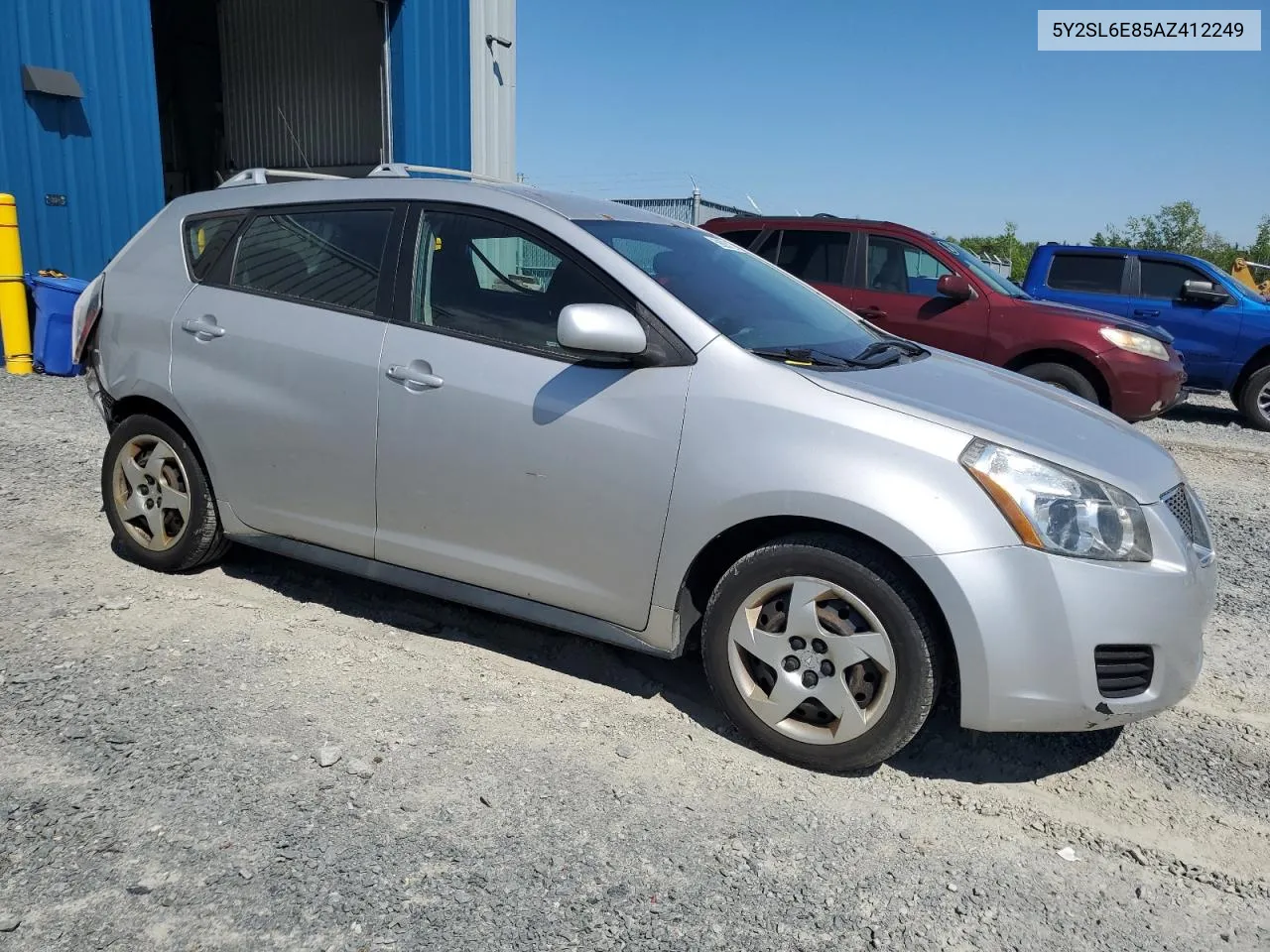 2010 Pontiac Vibe VIN: 5Y2SL6E85AZ412249 Lot: 59096134