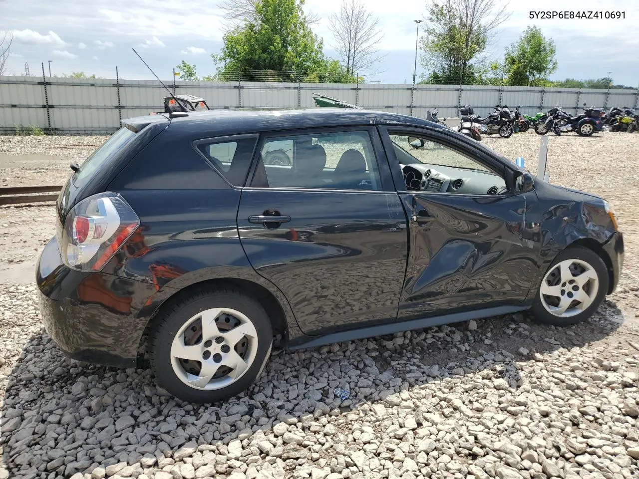 2010 Pontiac Vibe VIN: 5Y2SP6E84AZ410691 Lot: 59768634