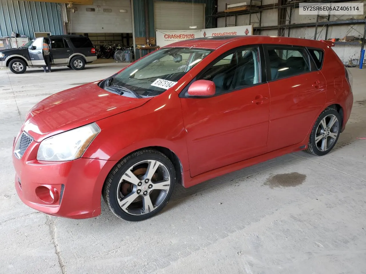 2010 Pontiac Vibe Gt VIN: 5Y2SR6E06AZ406114 Lot: 61675184