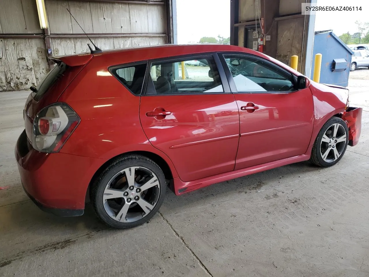 2010 Pontiac Vibe Gt VIN: 5Y2SR6E06AZ406114 Lot: 61675184