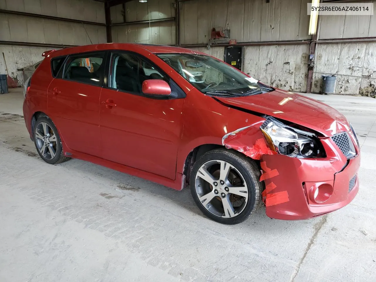 2010 Pontiac Vibe Gt VIN: 5Y2SR6E06AZ406114 Lot: 61675184