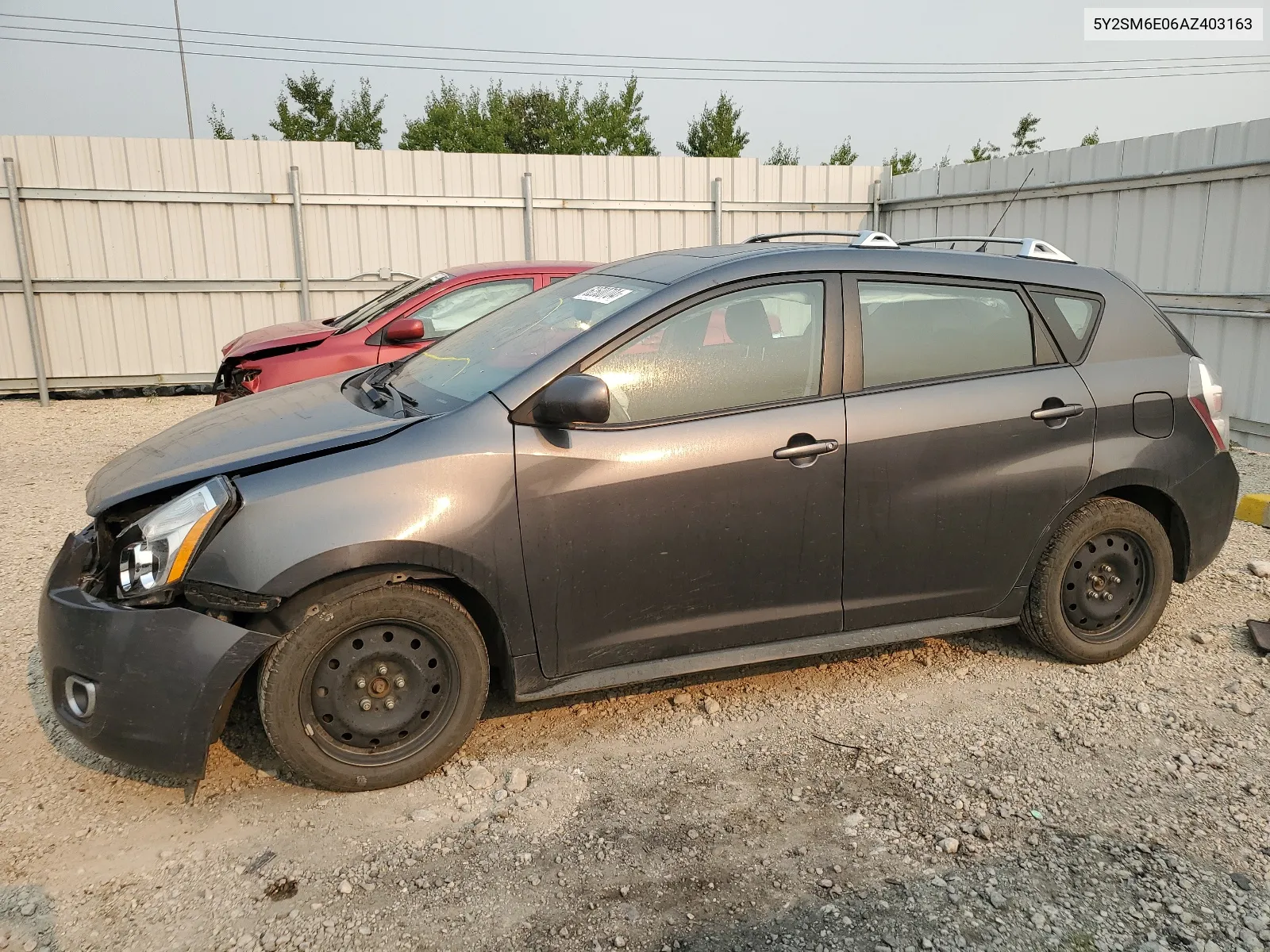 2010 Pontiac Vibe VIN: 5Y2SM6E06AZ403163 Lot: 62500704