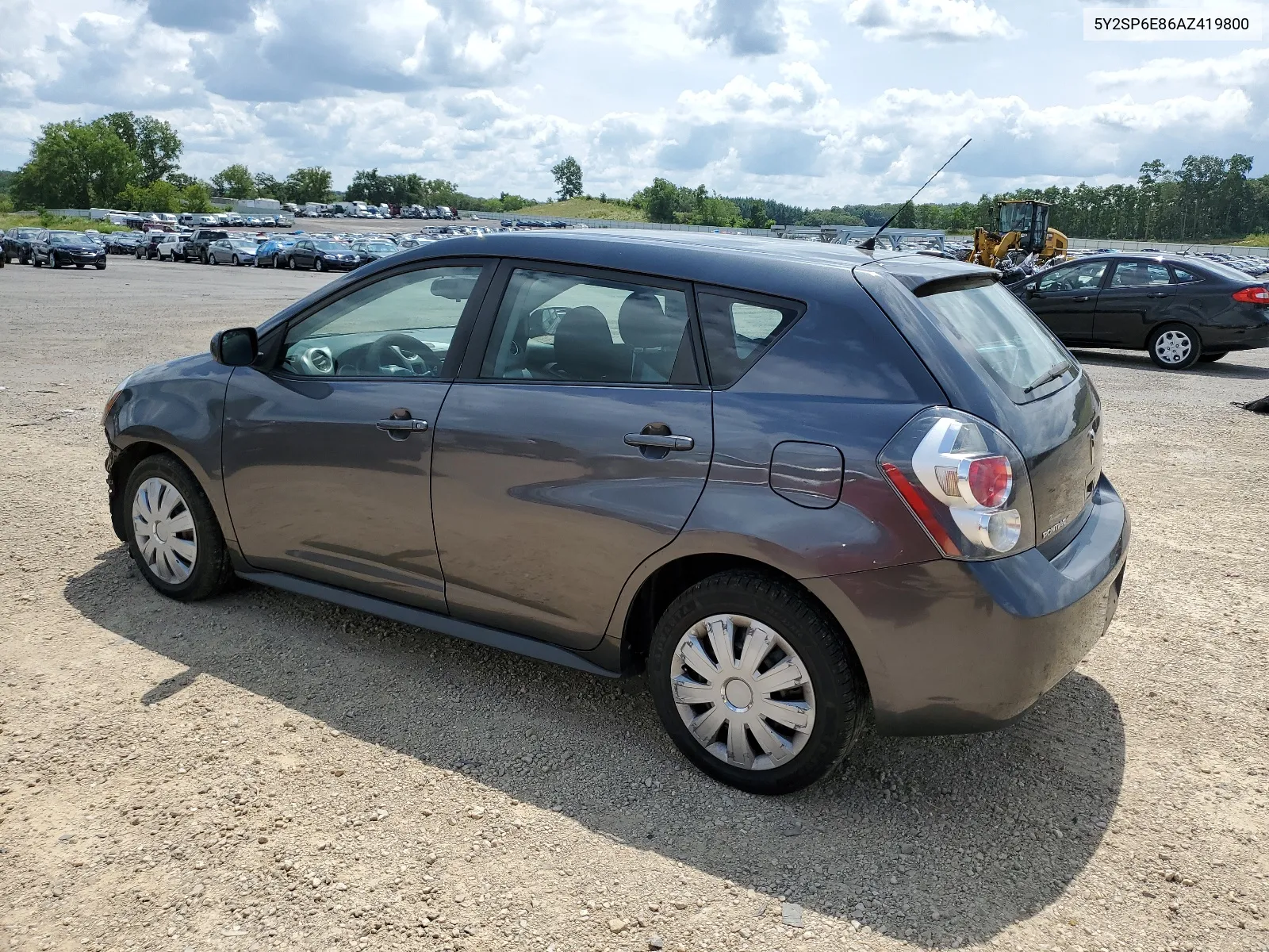 2010 Pontiac Vibe VIN: 5Y2SP6E86AZ419800 Lot: 63856944