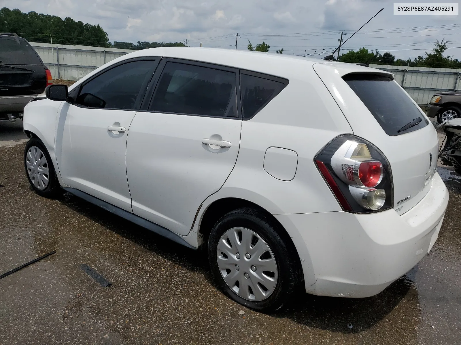 2010 Pontiac Vibe VIN: 5Y2SP6E87AZ405291 Lot: 64785674