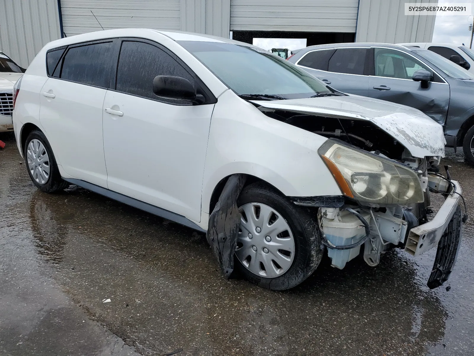 2010 Pontiac Vibe VIN: 5Y2SP6E87AZ405291 Lot: 64785674