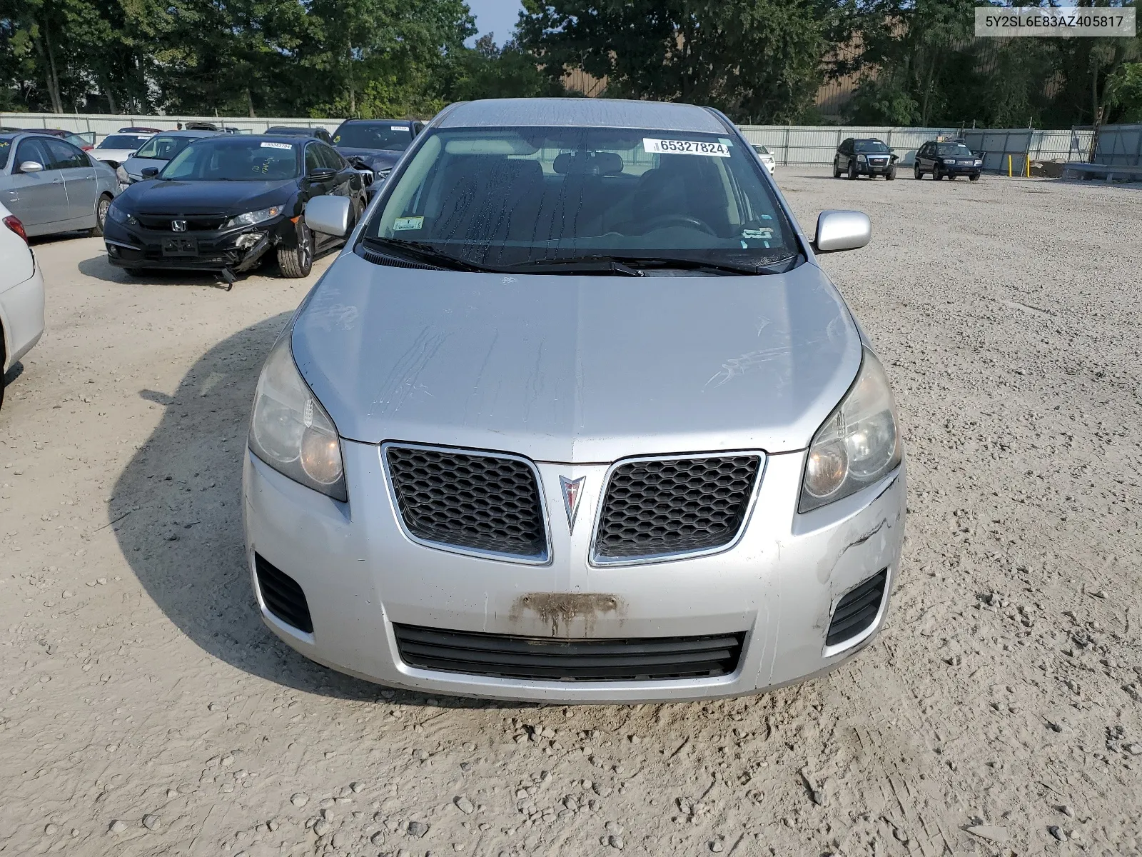 2010 Pontiac Vibe VIN: 5Y2SL6E83AZ405817 Lot: 65327824