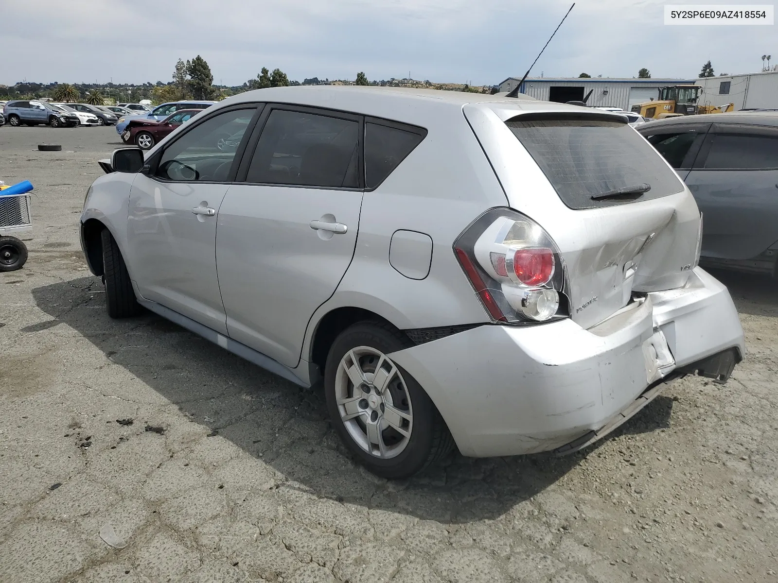 2010 Pontiac Vibe VIN: 5Y2SP6E09AZ418554 Lot: 66036384