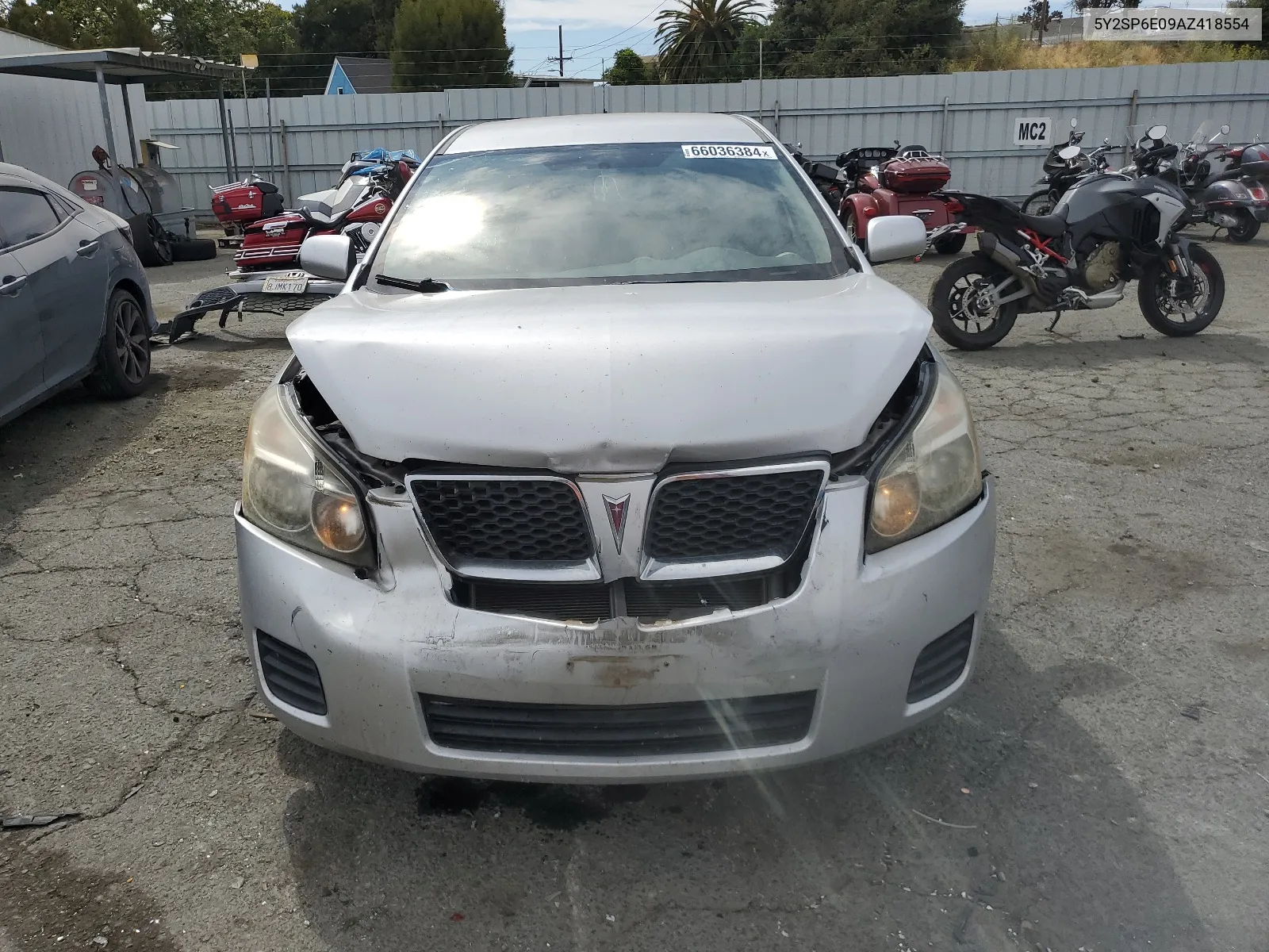 5Y2SP6E09AZ418554 2010 Pontiac Vibe