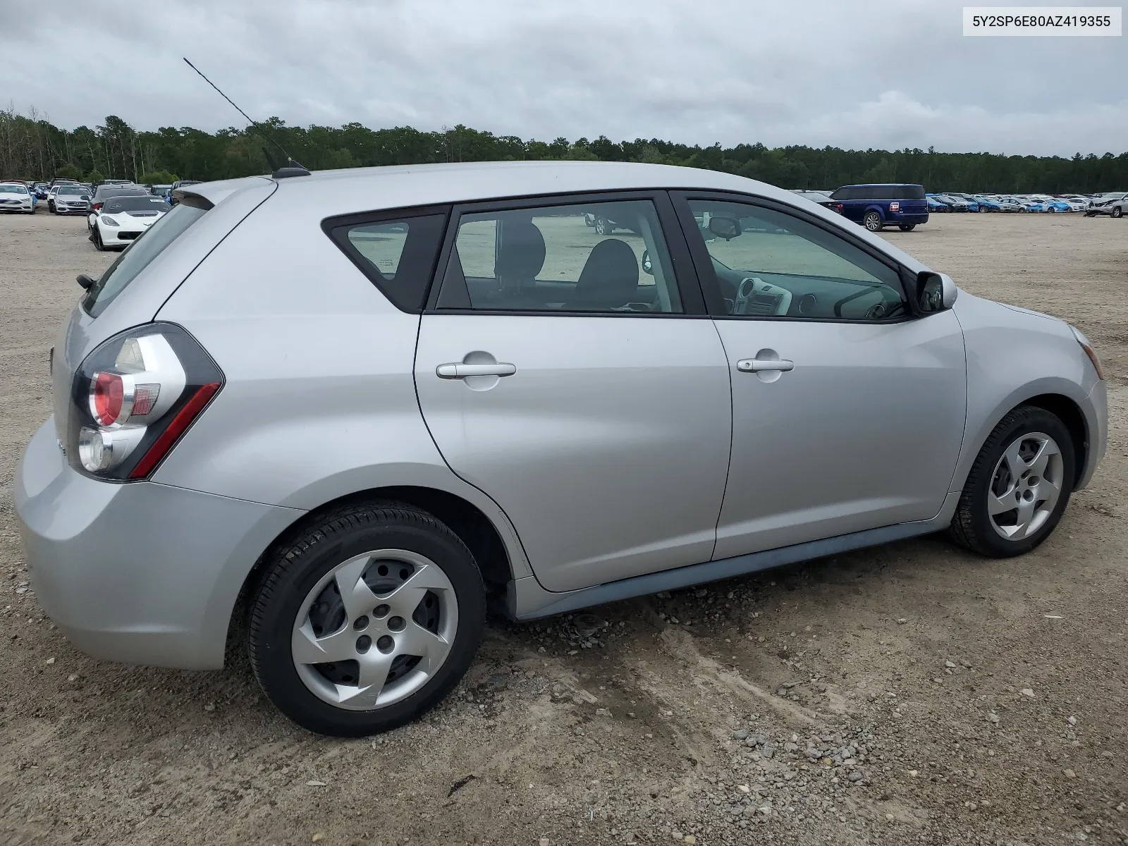 2010 Pontiac Vibe VIN: 5Y2SP6E80AZ419355 Lot: 66228444