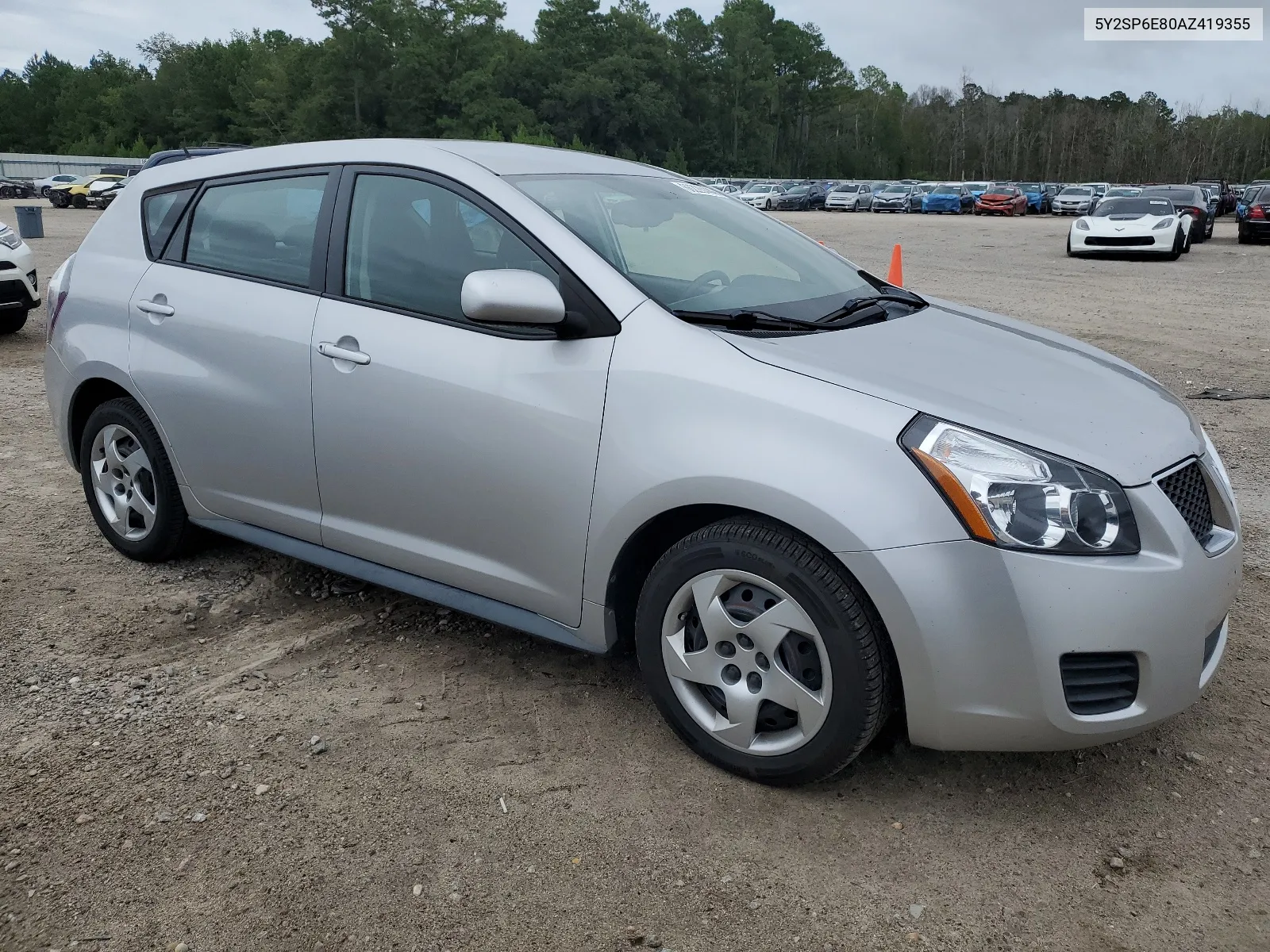 2010 Pontiac Vibe VIN: 5Y2SP6E80AZ419355 Lot: 66228444