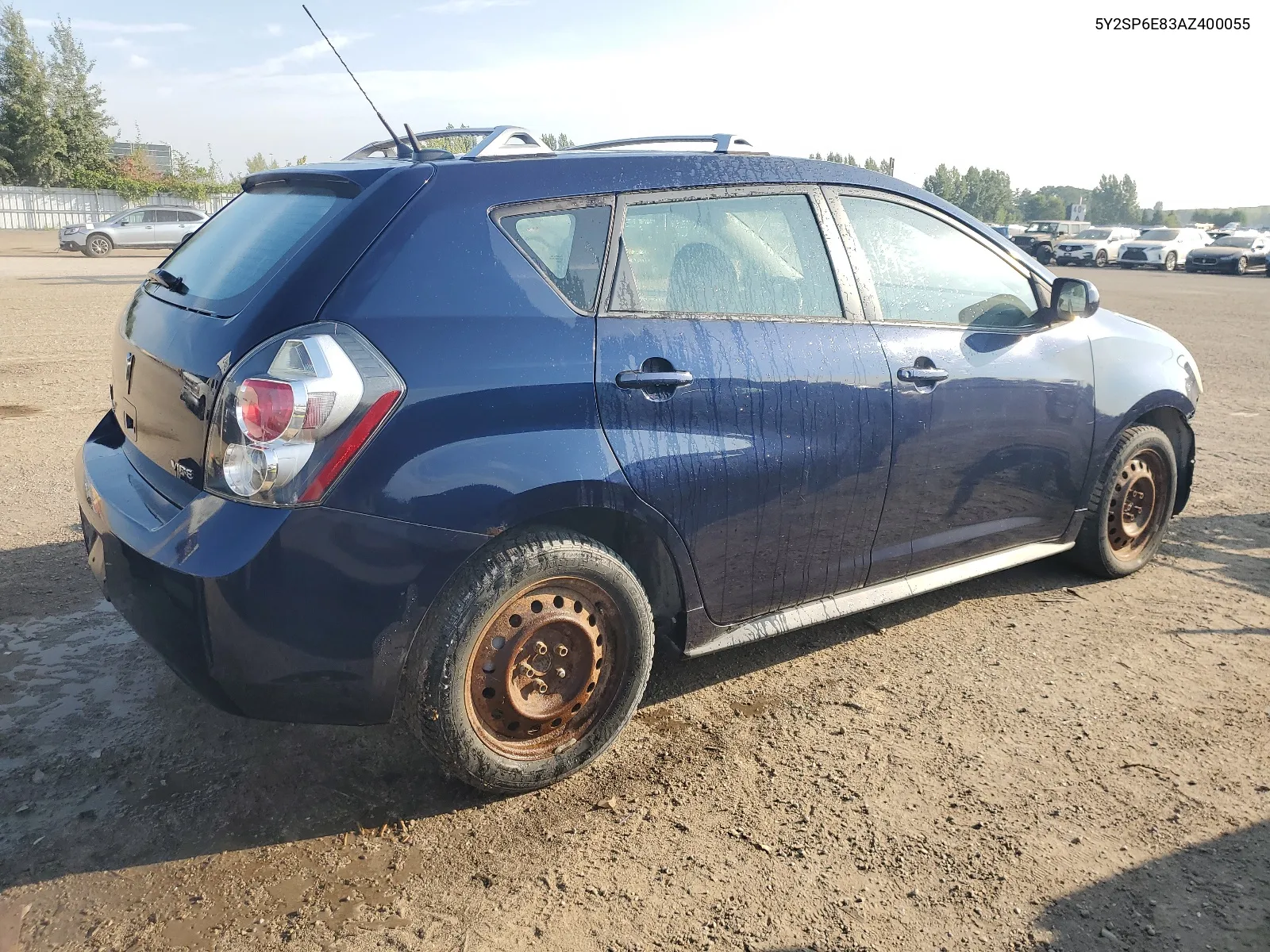 2010 Pontiac Vibe VIN: 5Y2SP6E83AZ400055 Lot: 67409394