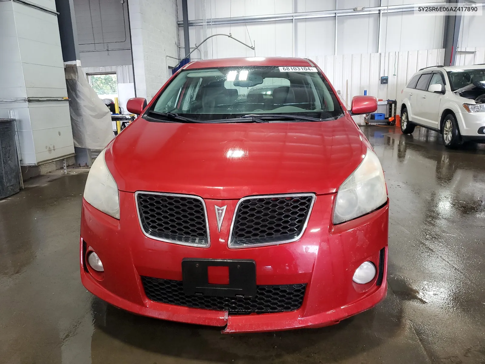 2010 Pontiac Vibe Gt VIN: 5Y2SR6E06AZ417890 Lot: 68103104