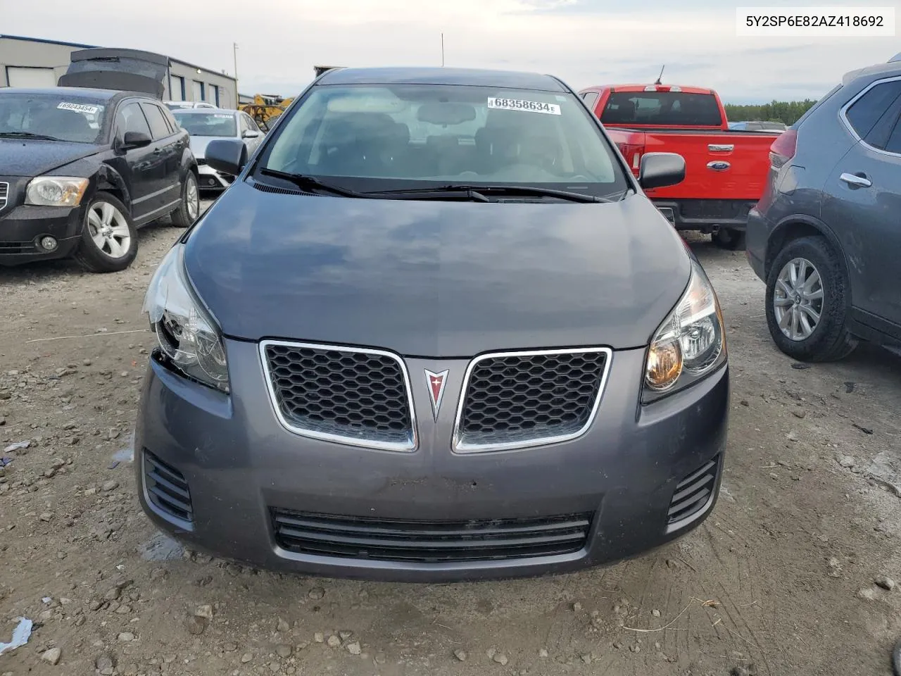 5Y2SP6E82AZ418692 2010 Pontiac Vibe