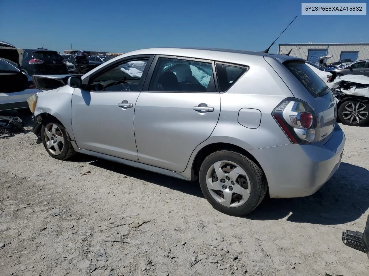 2010 Pontiac Vibe VIN: 5Y2SP6E8XAZ415832 Lot: 70827204