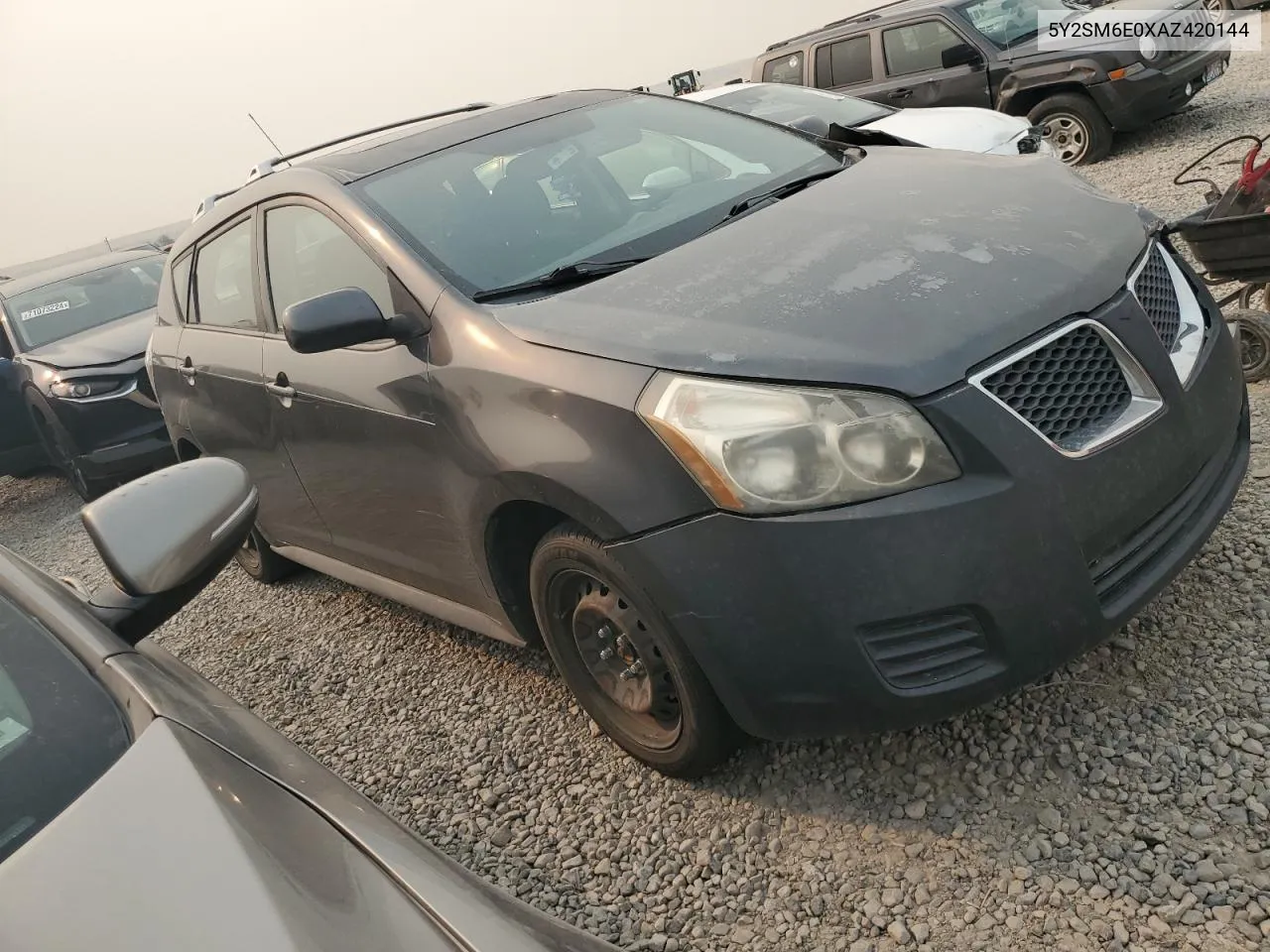 2010 Pontiac Vibe VIN: 5Y2SM6E0XAZ420144 Lot: 70884854