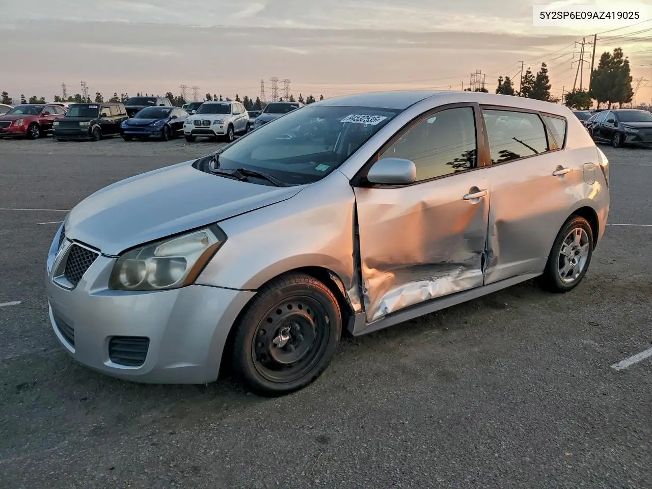 5Y2SP6E09AZ419025 2010 Pontiac Vibe