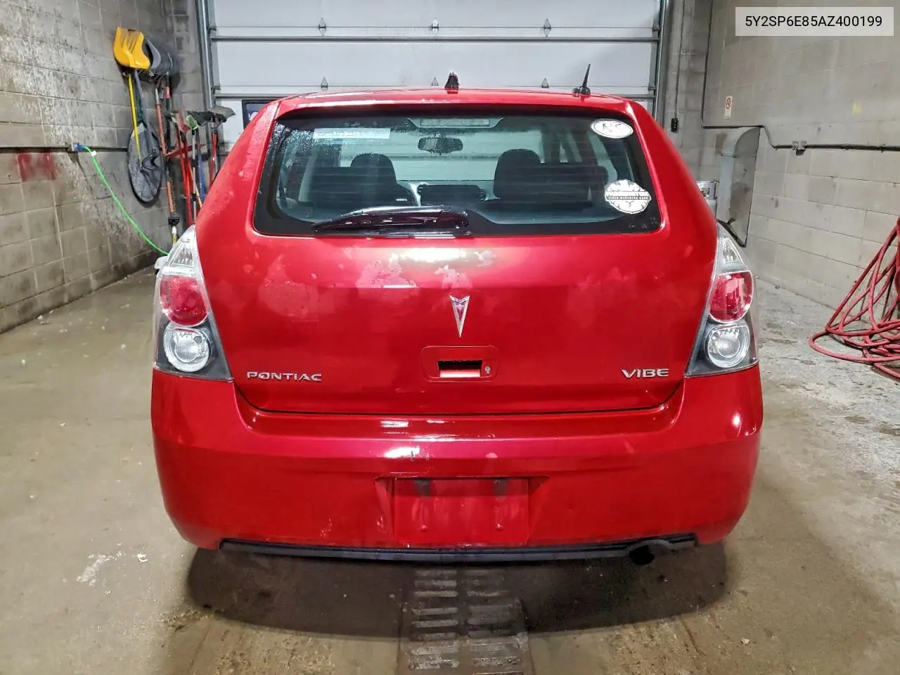 5Y2SP6E85AZ400199 2010 Pontiac Vibe