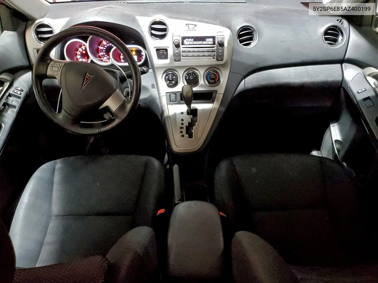 5Y2SP6E85AZ400199 2010 Pontiac Vibe