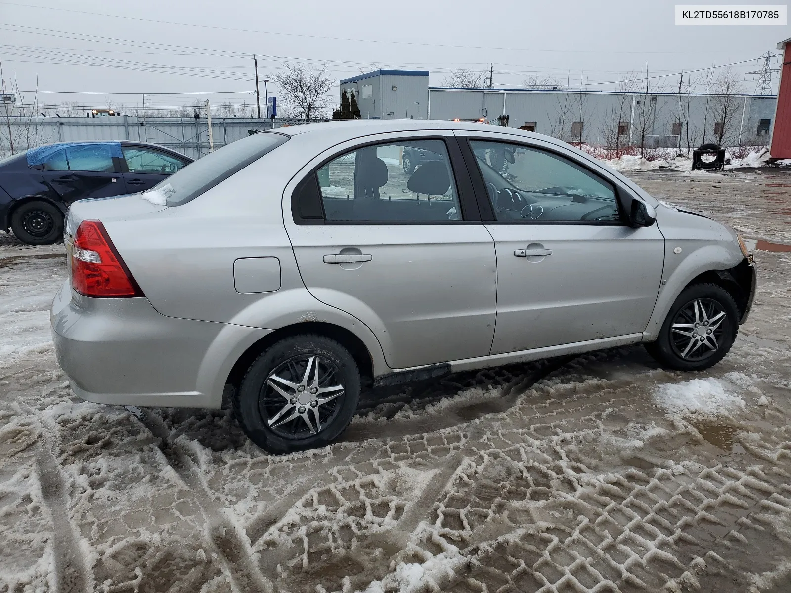 2008 Pontiac Wave VIN: KL2TD55618B170785 Lot: 40130334