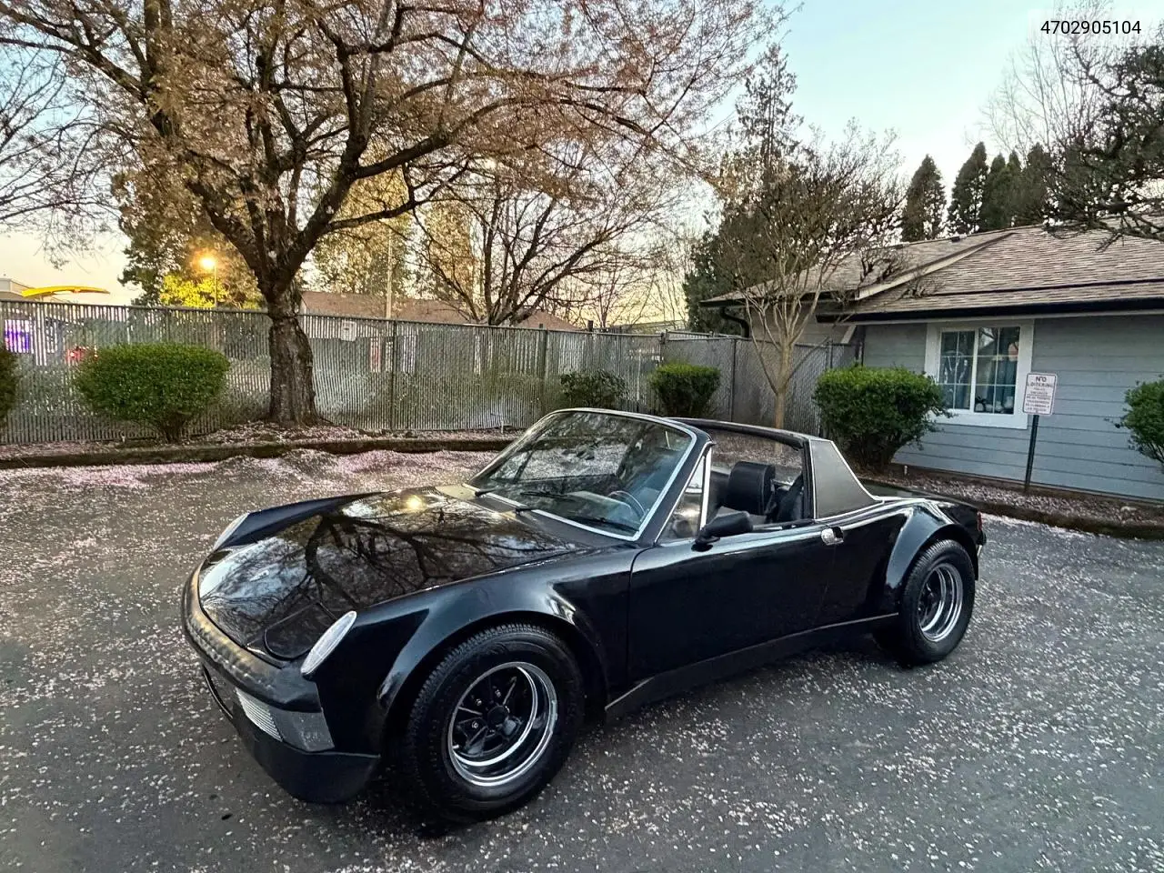 1970 Porsche 914 T-Top VIN: 4702905104 Lot: 49009196