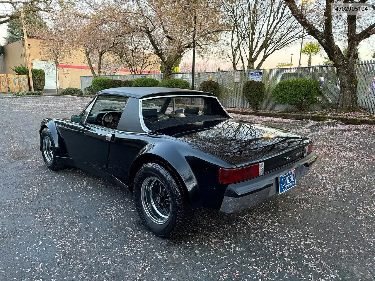 1970 Porsche 914 T-Top VIN: 4702905104 Lot: 49009196