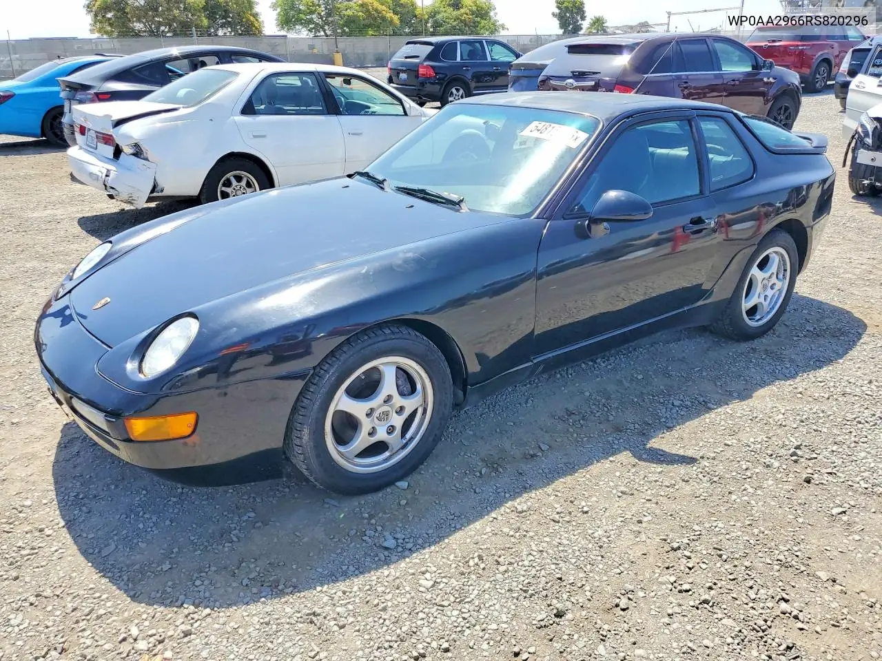 1994 Porsche 968 VIN: WP0AA2966RS820296 Lot: 54815146