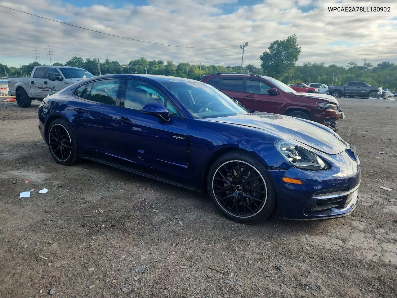 2020 Porsche Panamera 4 E-Hybrid VIN: WP0AE2A78LL130902 Lot: 56119096