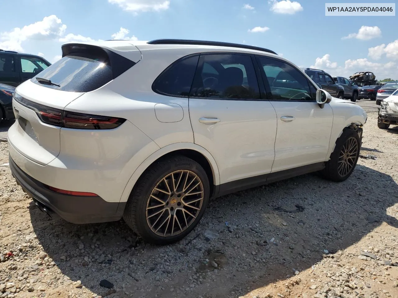 2023 Porsche Cayenne Base VIN: WP1AA2AY5PDA04046 Lot: 70001044