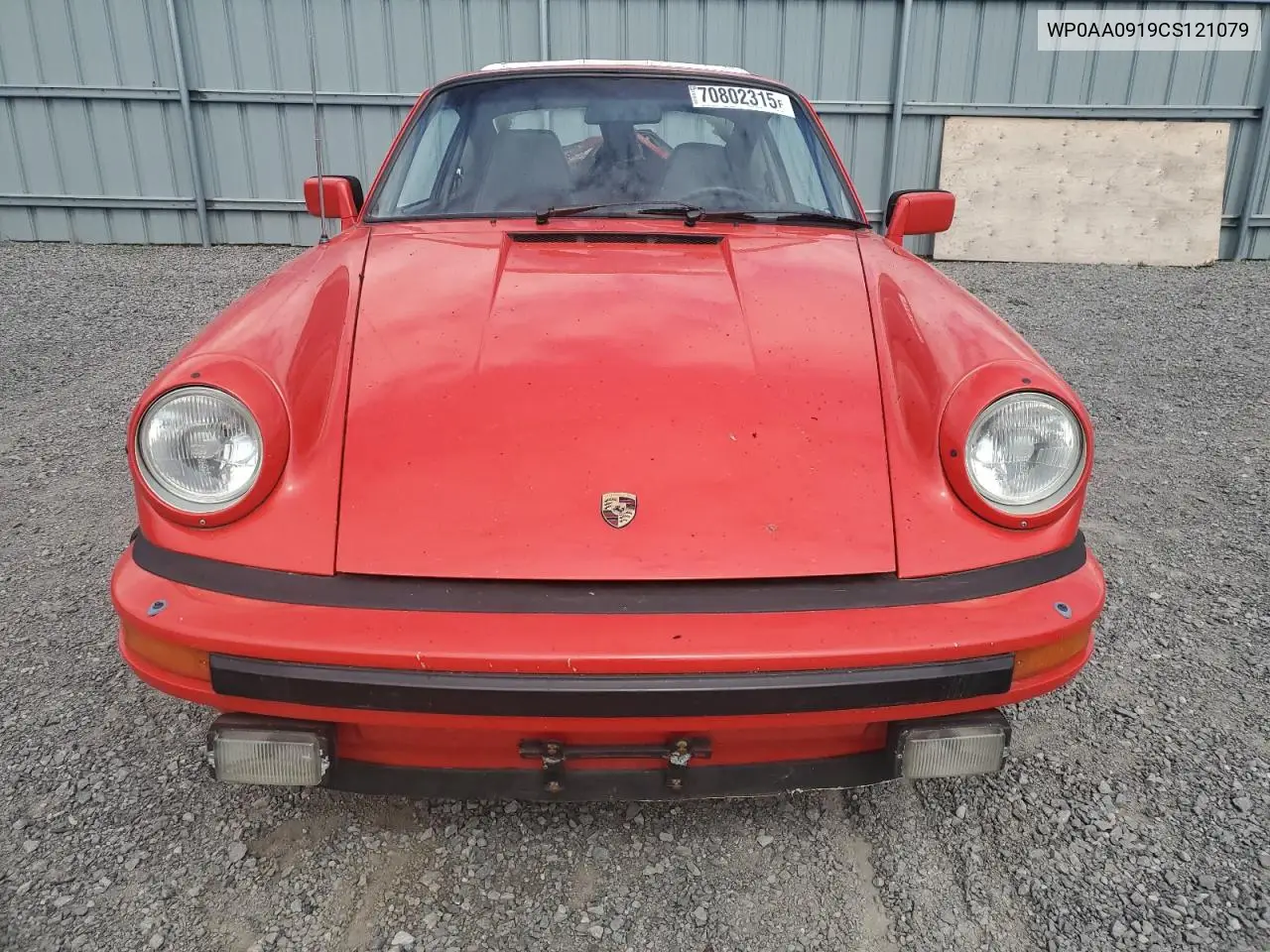WP0AA0919CS121079 1982 Porsche 911