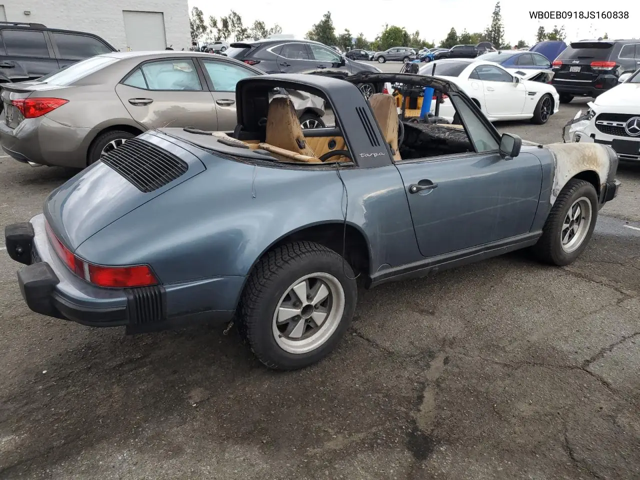 WB0EB0918JS160838 1988 Porsche 911 Targa
