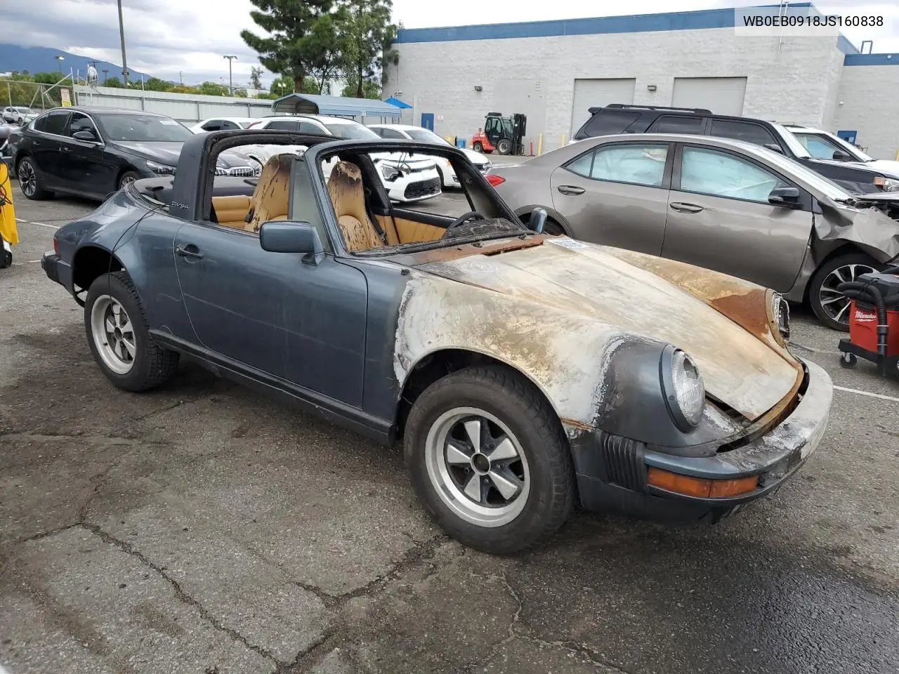 WB0EB0918JS160838 1988 Porsche 911 Targa