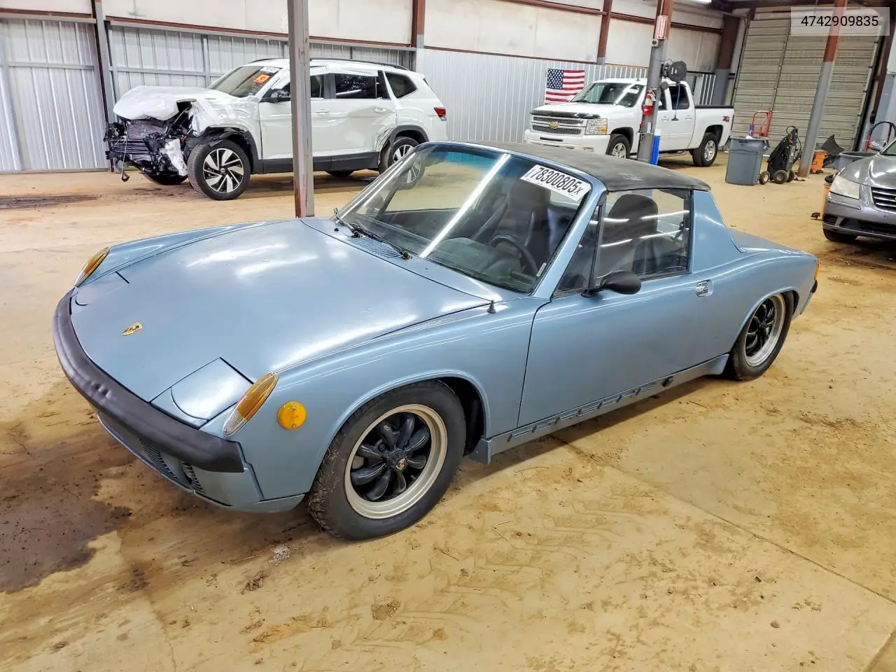 1974 Porsche 914 VIN: 4742909835 Lot: 78300805
