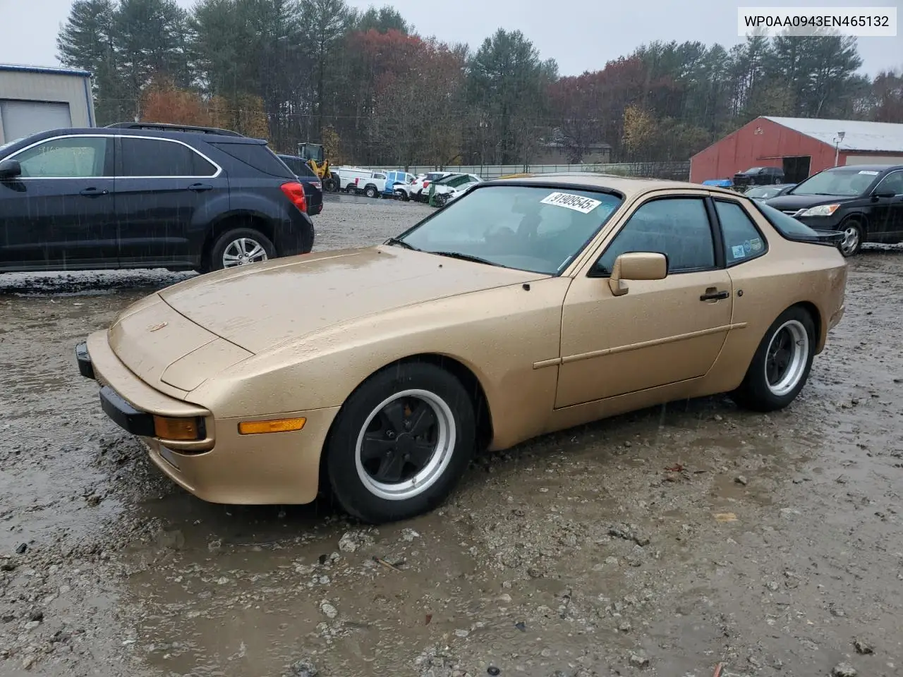 WP0AA0943EN465132 1984 Porsche 944