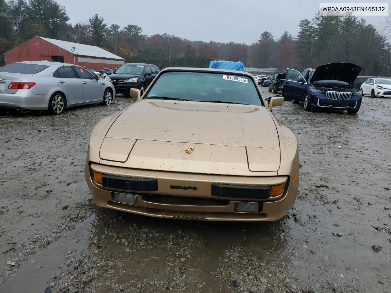 WP0AA0943EN465132 1984 Porsche 944