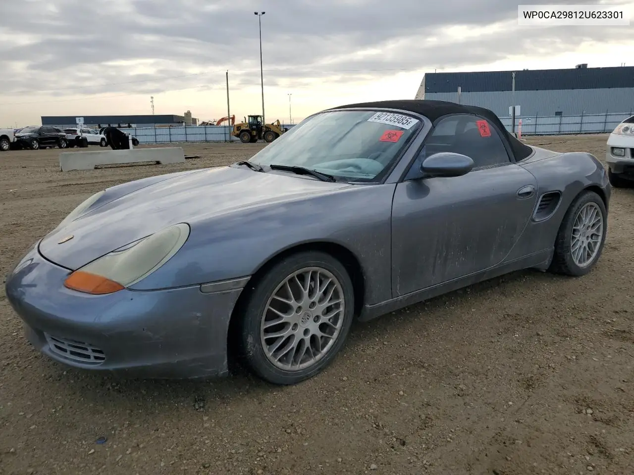 WP0CA29812U623301 2002 Porsche Boxster