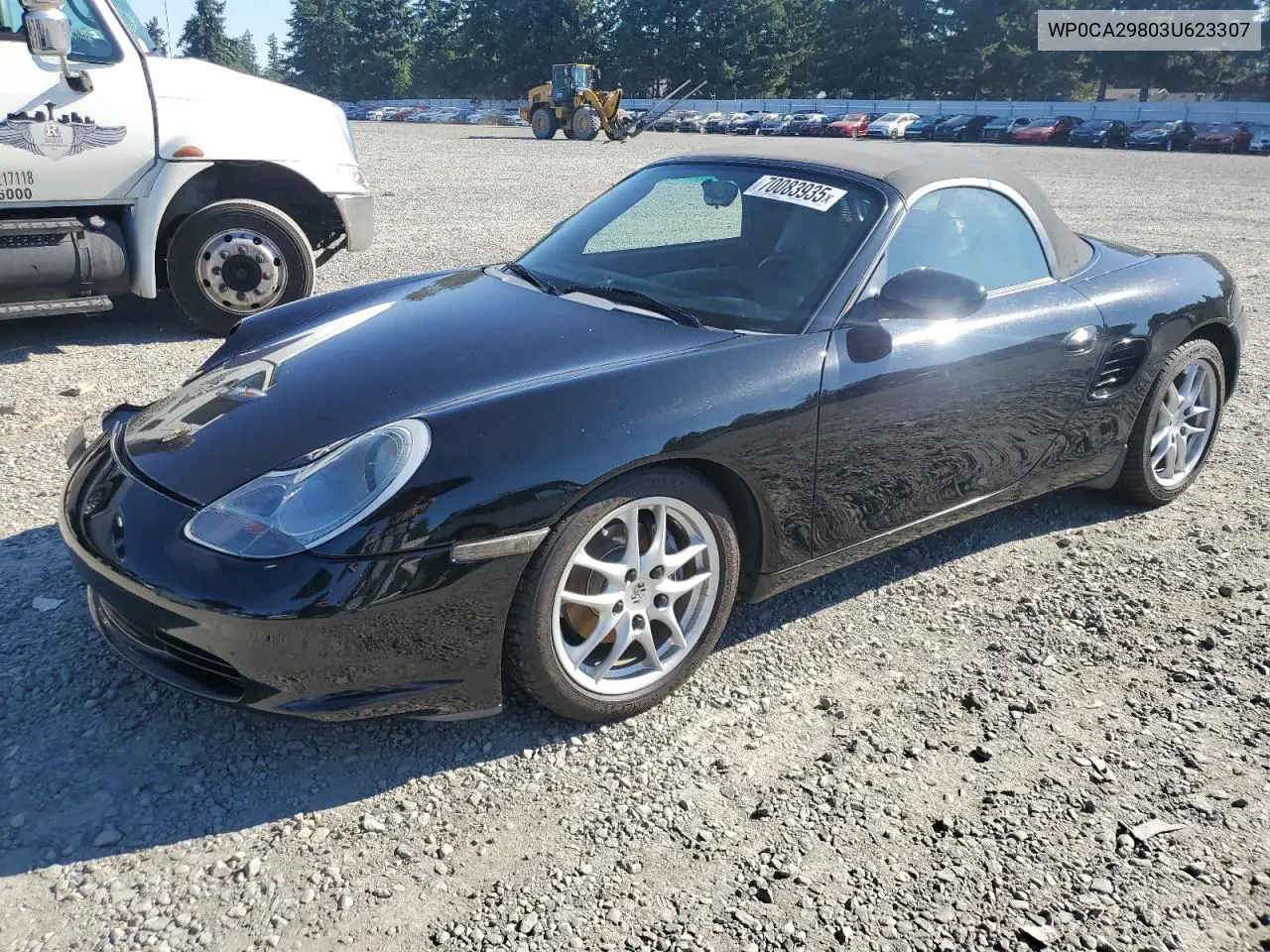 WP0CA29803U623307 2003 Porsche Boxster